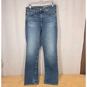 Adriano Goldschmied AG-ED Women's Sz 29 Mari Jeans High-Rise Slim Straight Leg